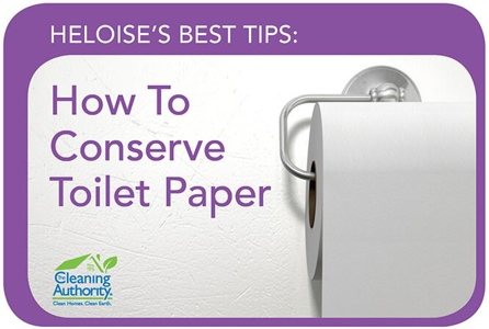 How To Conserve Toilet Paper