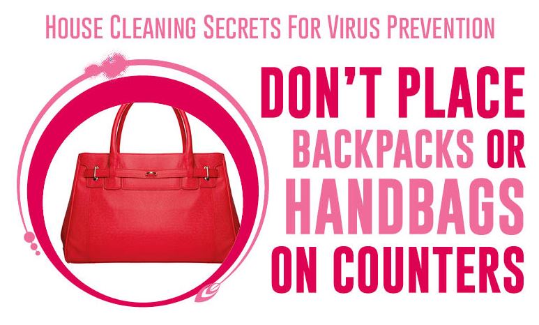 Virus Prevention Handbags Header