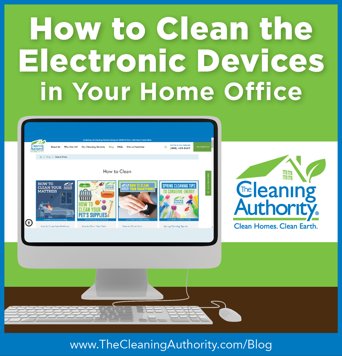 How to Clean Electronic Devices in Your Home Office