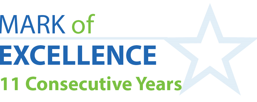 Mark Of Excellence 11 Consecutive Years