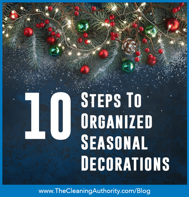 How to Organize Seasonal Decor Storage - Run To Radiance