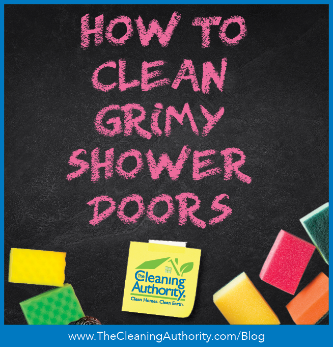 Clean Grimy Shower Doors