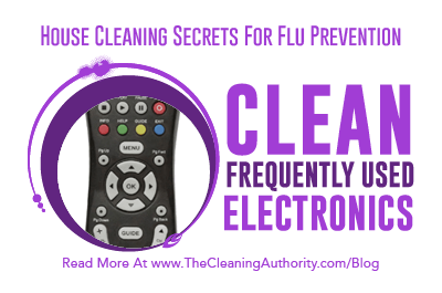 Flu Prevention: Clean Electronics