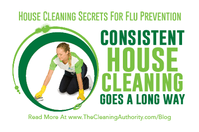 Flu Prevention: Consistent House Cleaning