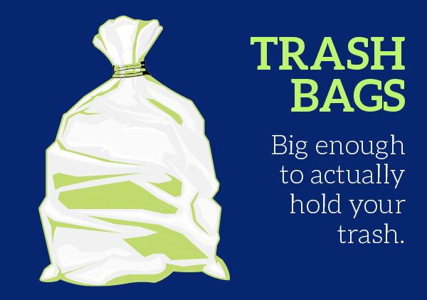 Infographic: Trash Bags