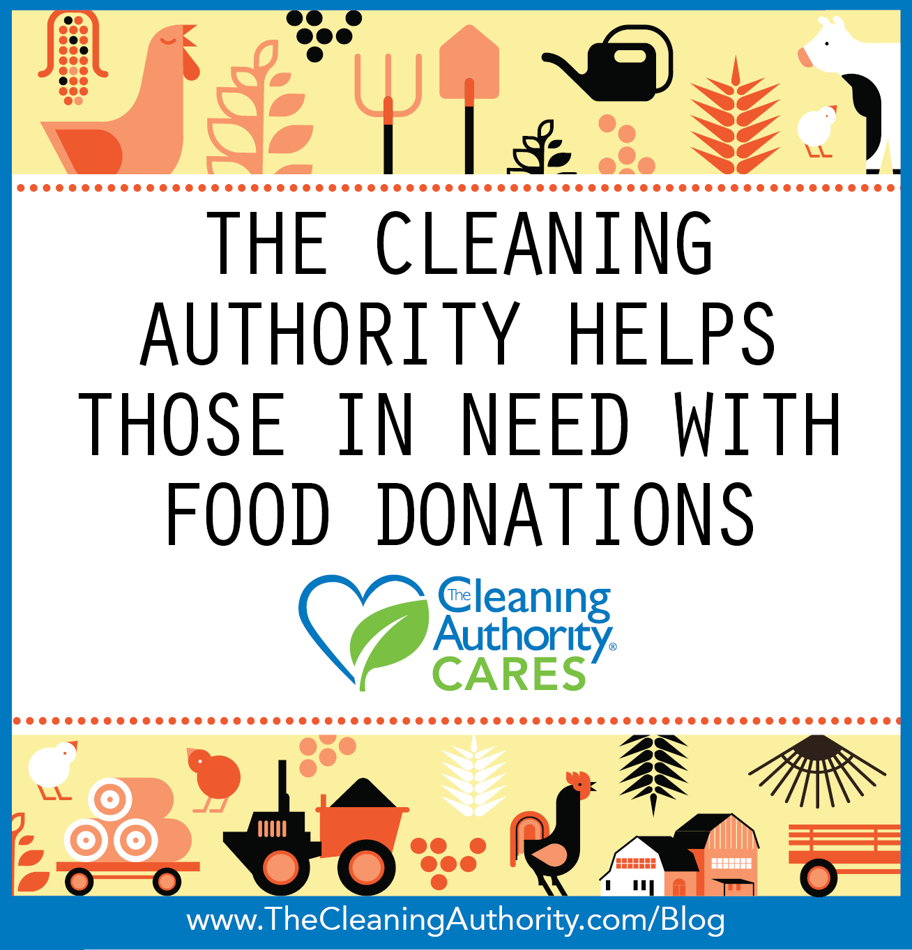 Helping those in need with food donation